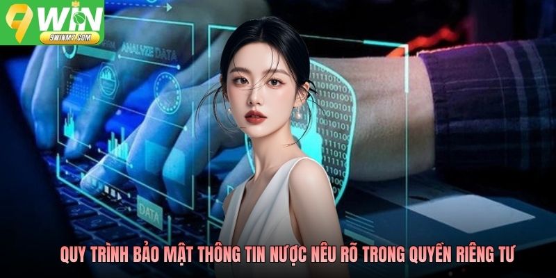 Quy trình bảo mật thông tin người dùng được nêu rõ trong quyền riêng tư 